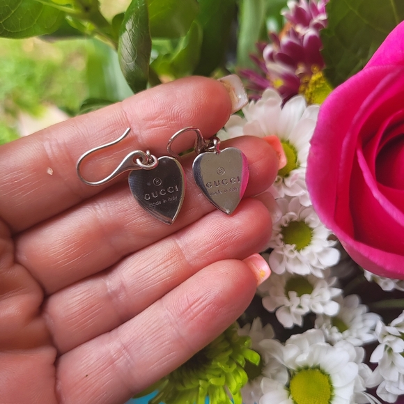 GUCCI DROP EARRINGS - Picture 6 of 6